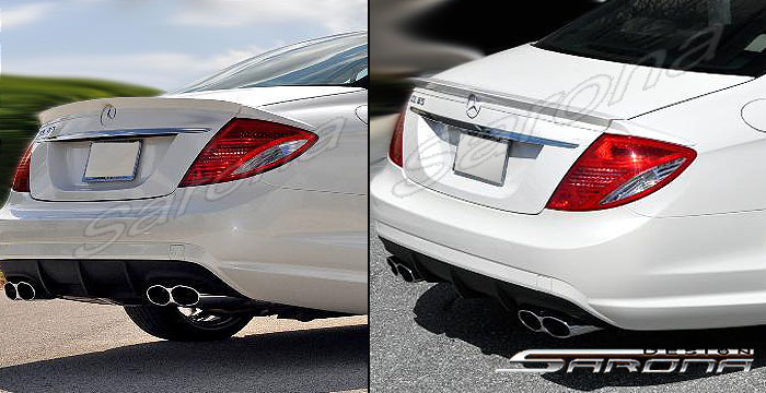 Custom Mercedes CL Trunk Wing  Coupe (2007 - 2014) - $490.00 (Manufacturer Sarona, Part #MB-033-TW)